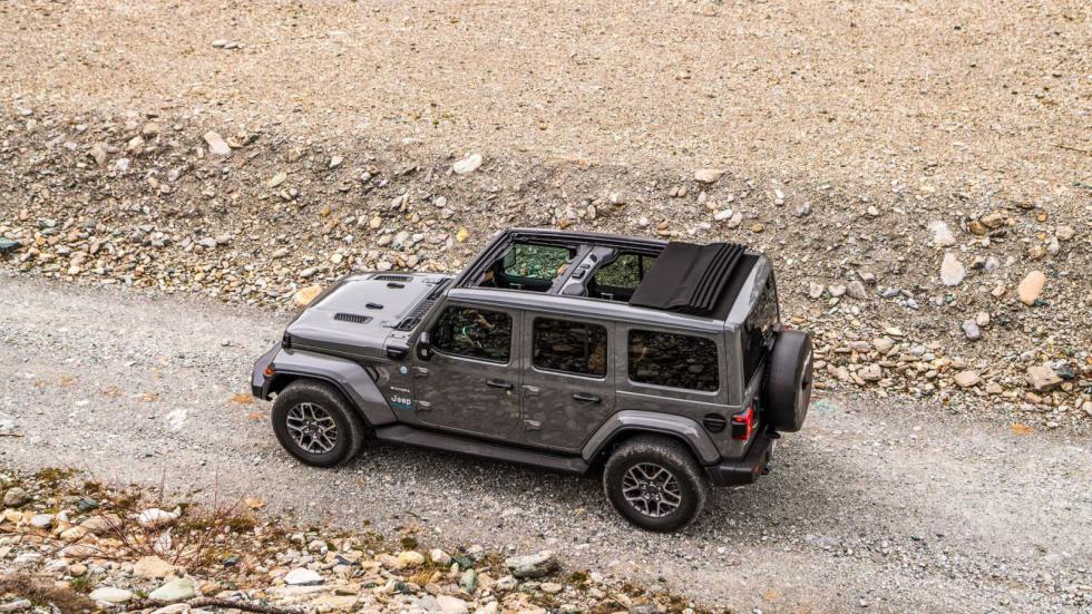 Μόνο ως Plug-in υβριδικό το φρεσκαρισμένο Jeep Wrangler